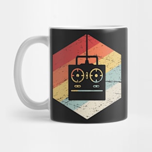 Retro Vintage RC Drone Icon Mug